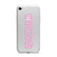 Bridesmaid iPhone 7 Bumper Case on Silver iPhone