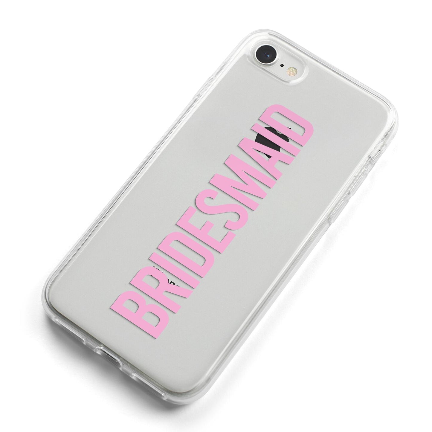 Bridesmaid iPhone 8 Bumper Case on Silver iPhone Alternative Image