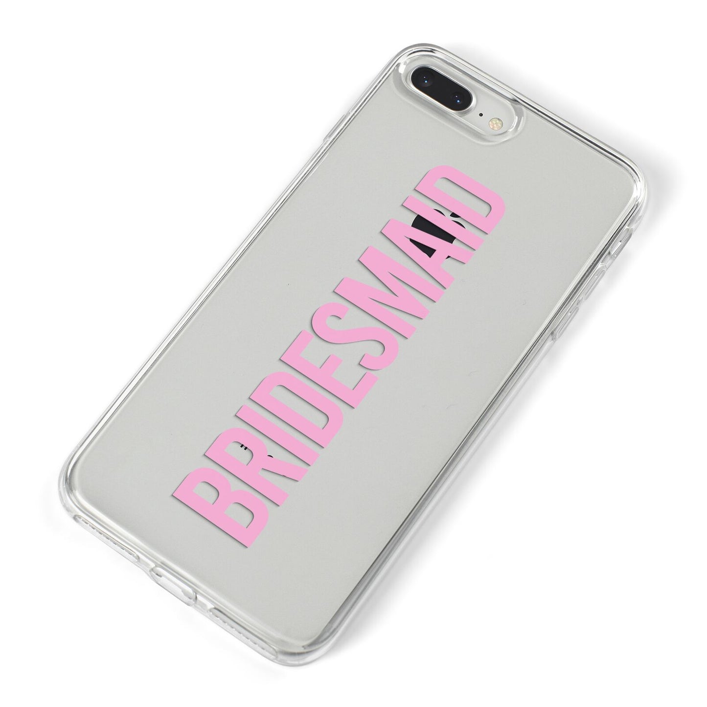 Bridesmaid iPhone 8 Plus Bumper Case on Silver iPhone Alternative Image