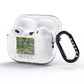 Bridge Over A Pond Of Water Lilies By Monet AirPods Pro Glitter Case Side Image