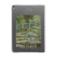 Bridge Over A Pond Of Water Lilies By Monet Apple iPad Grey Case