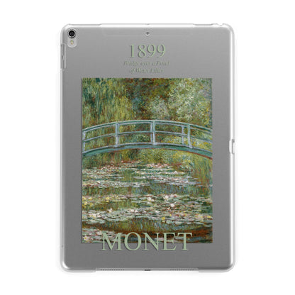 Bridge Over A Pond Of Water Lilies By Monet Apple iPad Silver Case