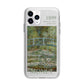 Bridge Over A Pond Of Water Lilies By Monet Apple iPhone 11 Pro Max in Silver with Bumper Case