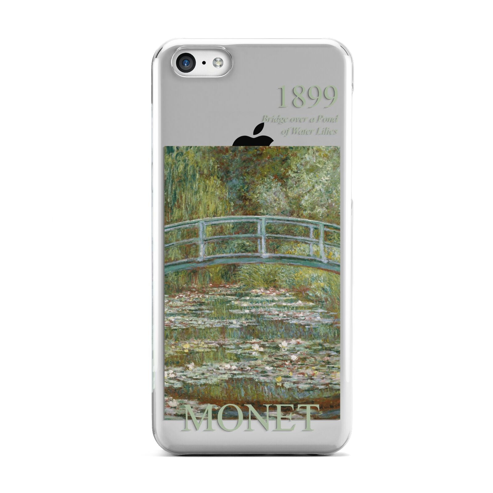 Bridge Over A Pond Of Water Lilies By Monet Apple iPhone 5c Case