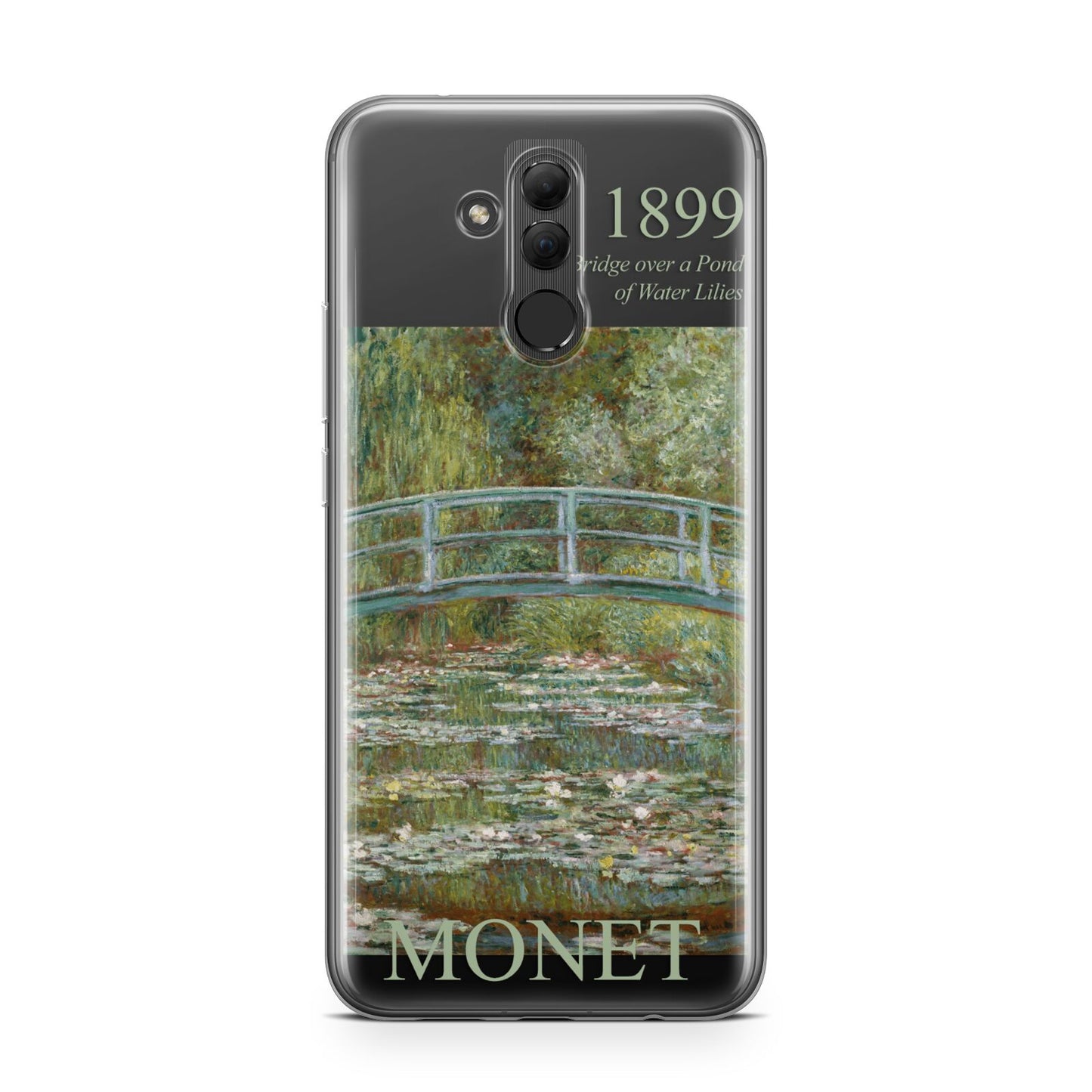 Bridge Over A Pond Of Water Lilies By Monet Huawei Mate 20 Lite