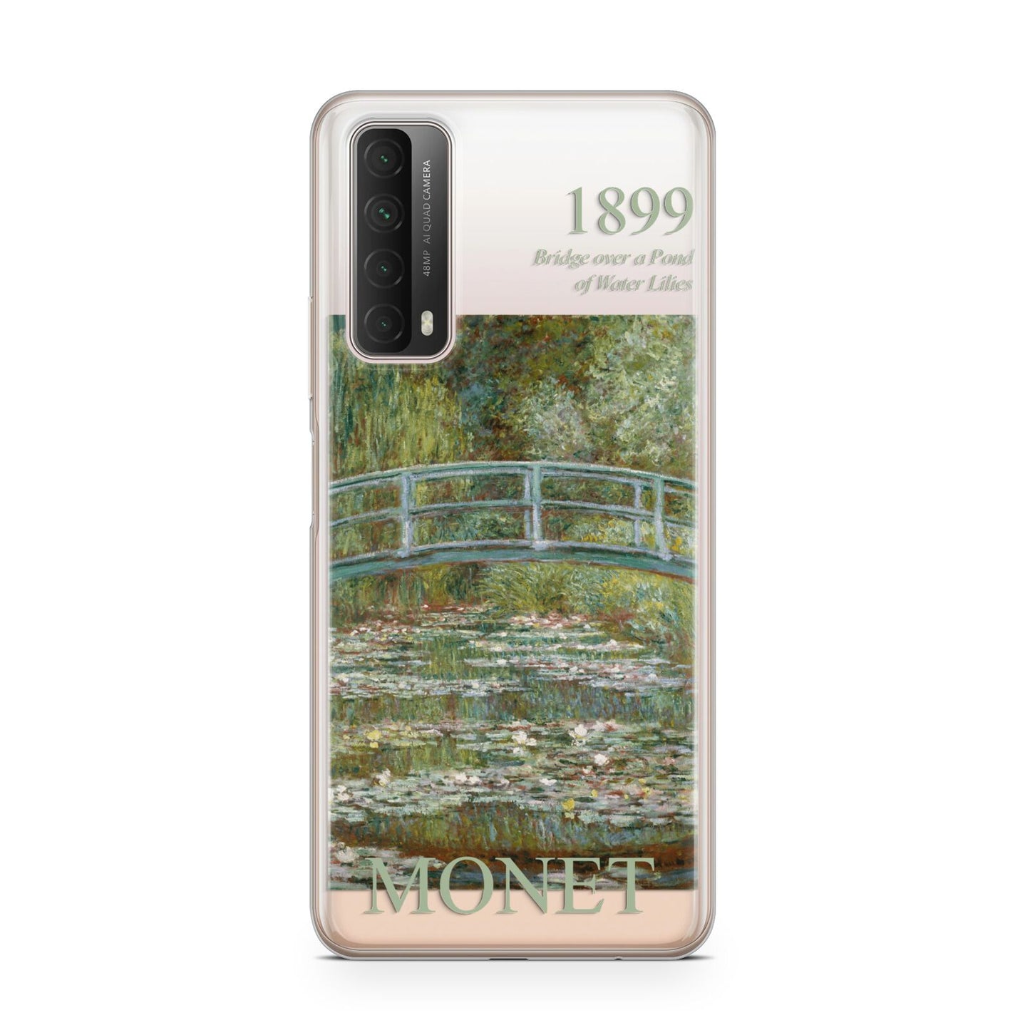 Bridge Over A Pond Of Water Lilies By Monet Huawei P Smart 2021