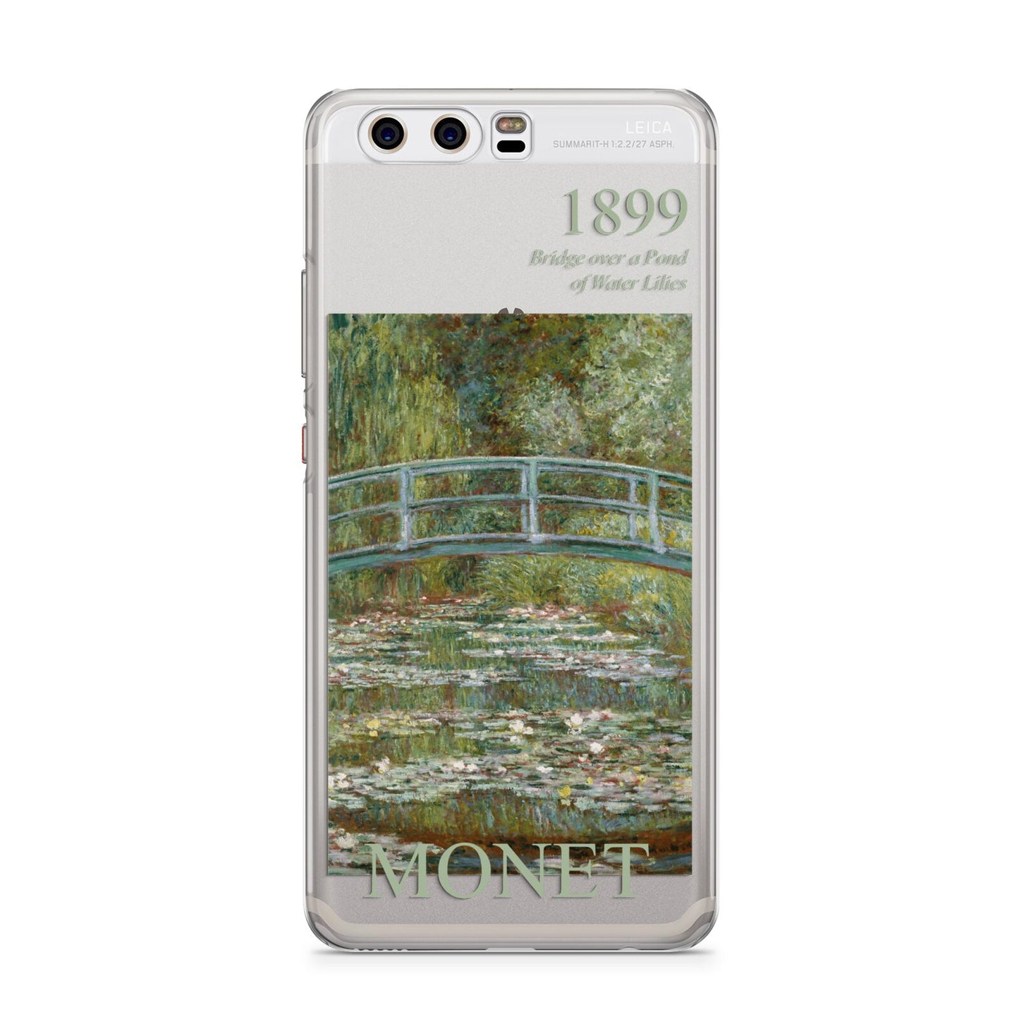 Bridge Over A Pond Of Water Lilies By Monet Huawei P10 Phone Case