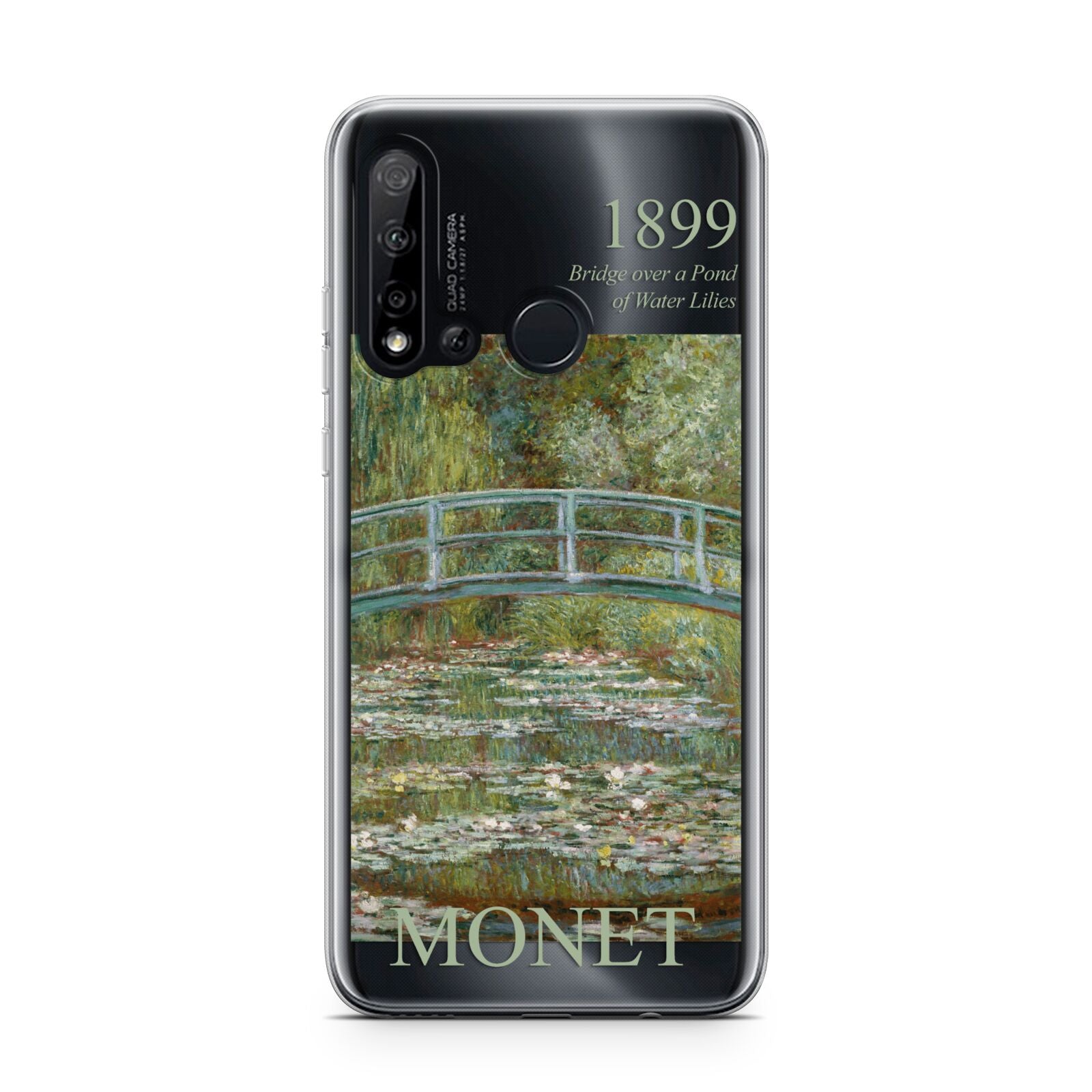 Bridge Over A Pond Of Water Lilies By Monet Huawei P20 Lite 5G Phone Case
