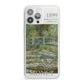 Bridge Over A Pond Of Water Lilies By Monet iPhone 13 Pro Max Clear Bumper Case