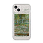 Bridge Over A Pond Of Water Lilies By Monet iPhone 14 Plus Glitter Tough Case Starlight