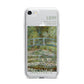 Bridge Over A Pond Of Water Lilies By Monet iPhone 7 Bumper Case on Silver iPhone