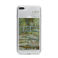 Bridge Over A Pond Of Water Lilies By Monet iPhone 7 Plus Bumper Case on Silver iPhone