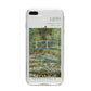 Bridge Over A Pond Of Water Lilies By Monet iPhone 8 Plus Bumper Case on Silver iPhone
