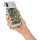 Bridge Over A Pond Of Water Lilies By Monet iPhone X Bumper Case on Silver iPhone Alternative Image 2