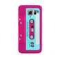 Bright Pink Cassette Tape Samsung Galaxy S6 Case