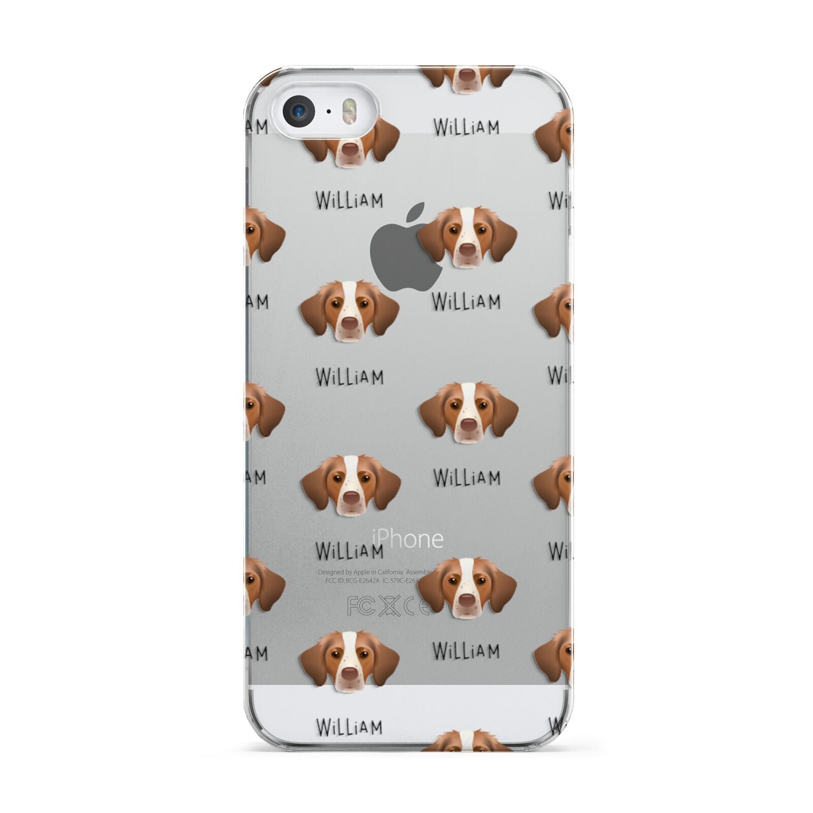 Brittany Icon with Name Apple iPhone 5 Case