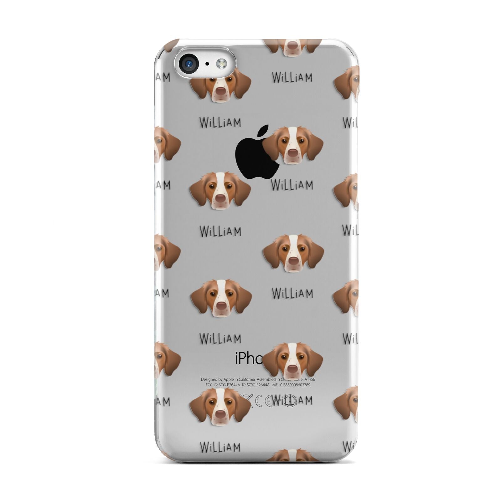 Brittany Icon with Name Apple iPhone 5c Case