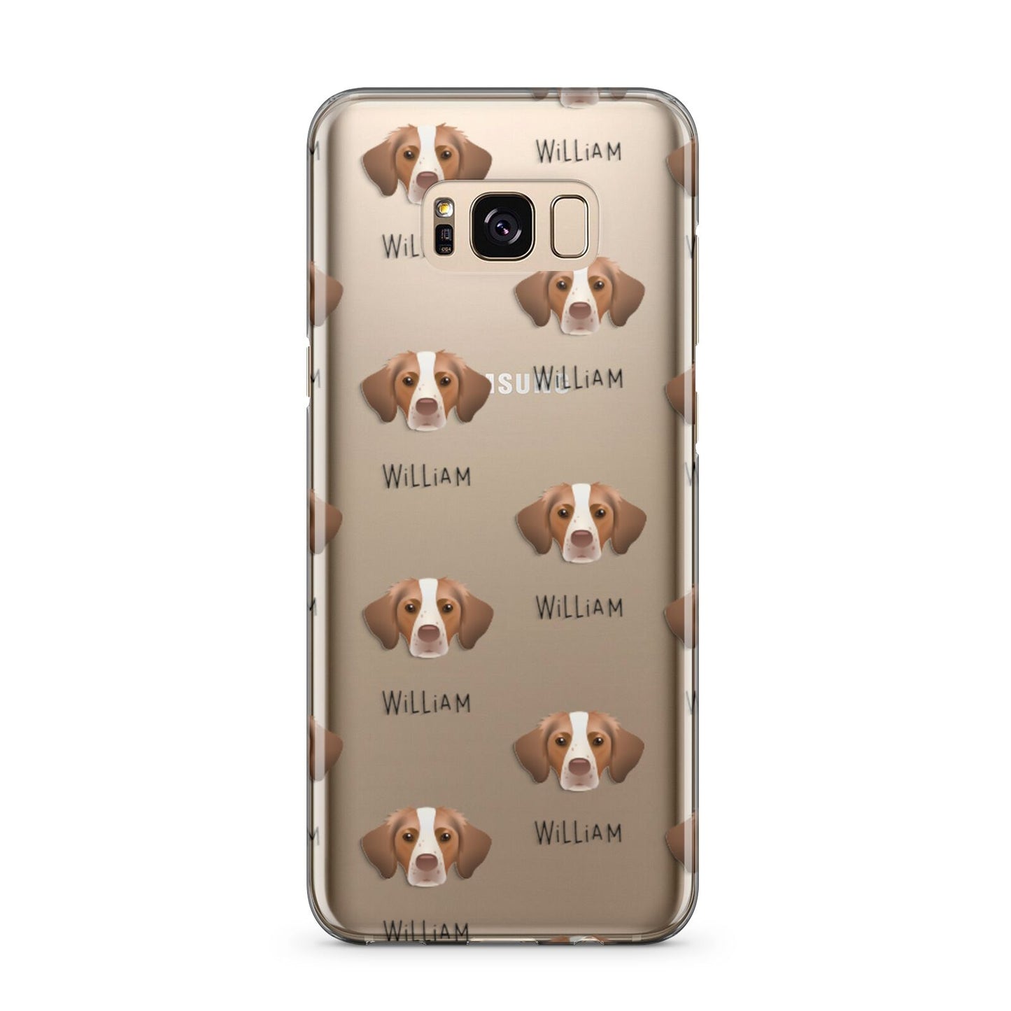 Brittany Icon with Name Samsung Galaxy S8 Plus Case