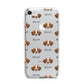 Brittany Icon with Name iPhone 7 Bumper Case on Silver iPhone
