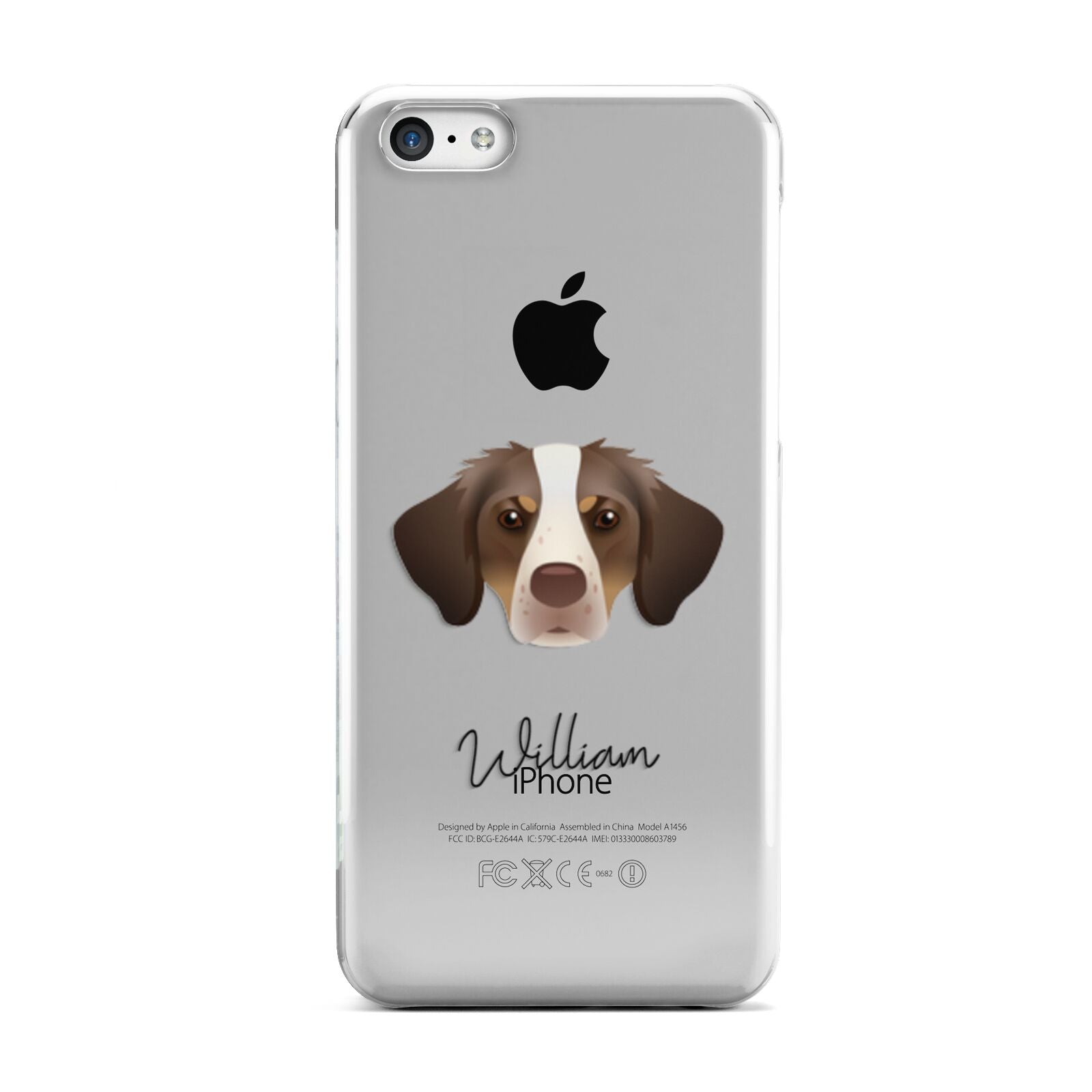 Brittany Personalised Apple iPhone 5c Case