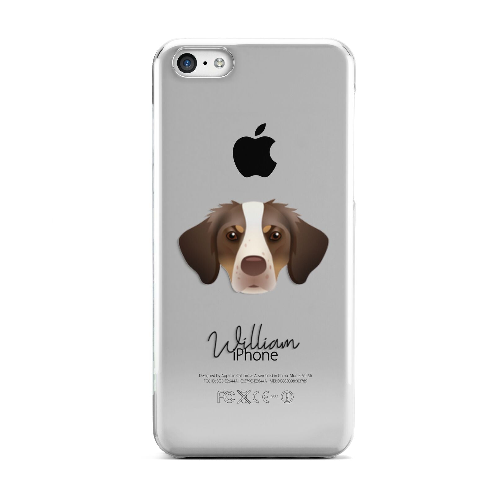 Brittany Personalised Apple iPhone 5c Case