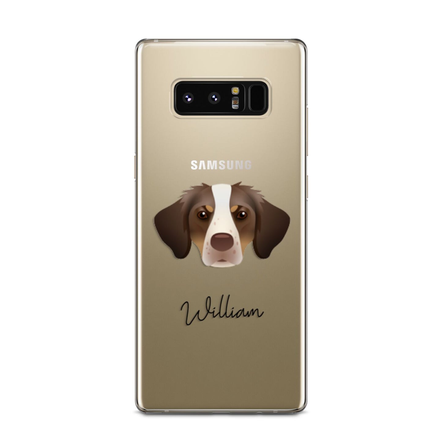 Brittany Personalised Samsung Galaxy Note 8 Case