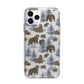 Brown Bear Apple iPhone 11 Pro Max in Silver with Bumper Case