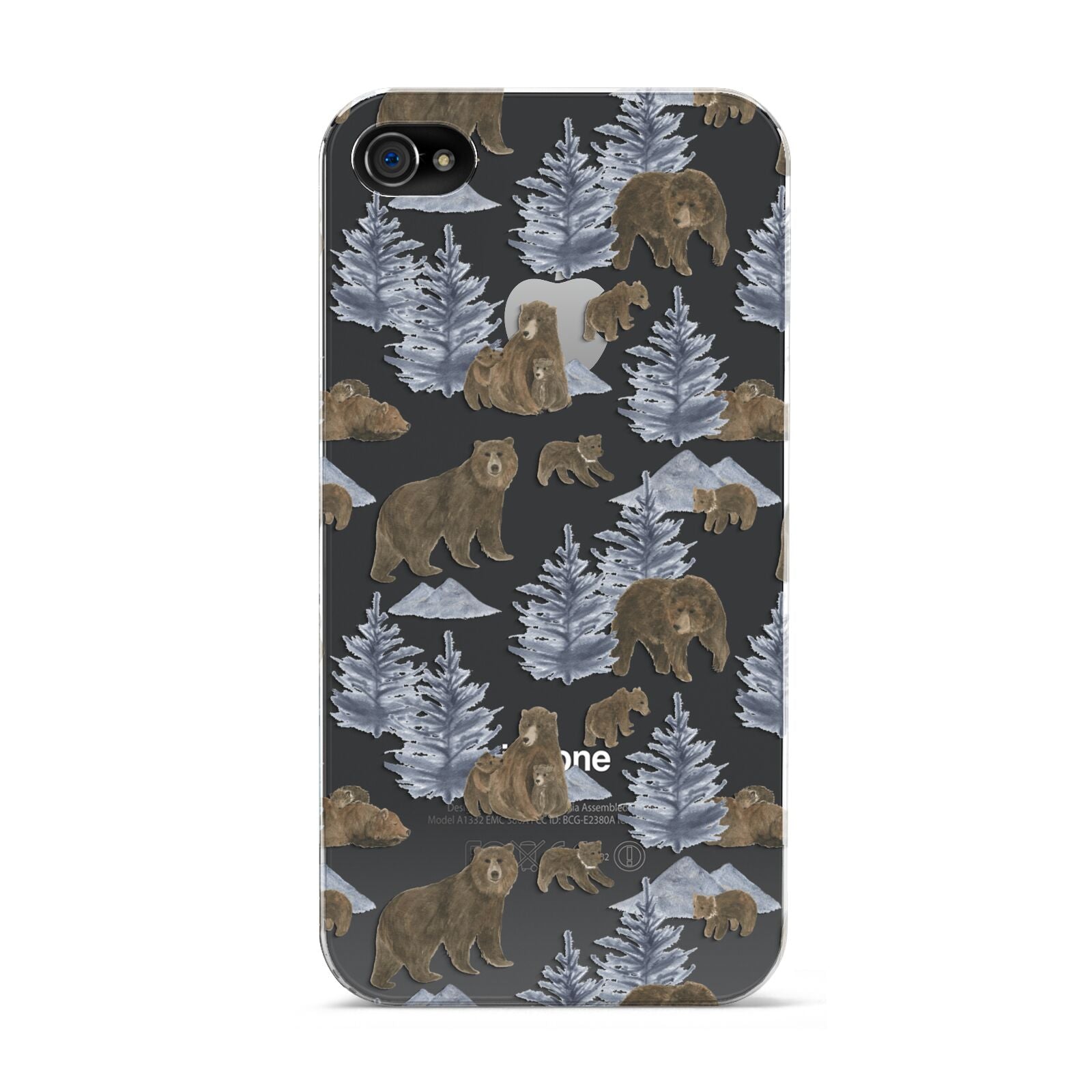 Brown Bear Apple iPhone 4s Case