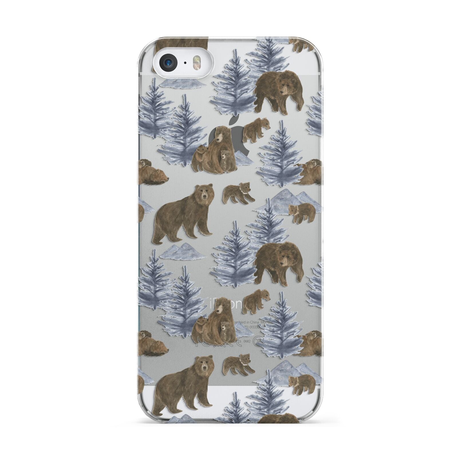 Brown Bear Apple iPhone 5 Case