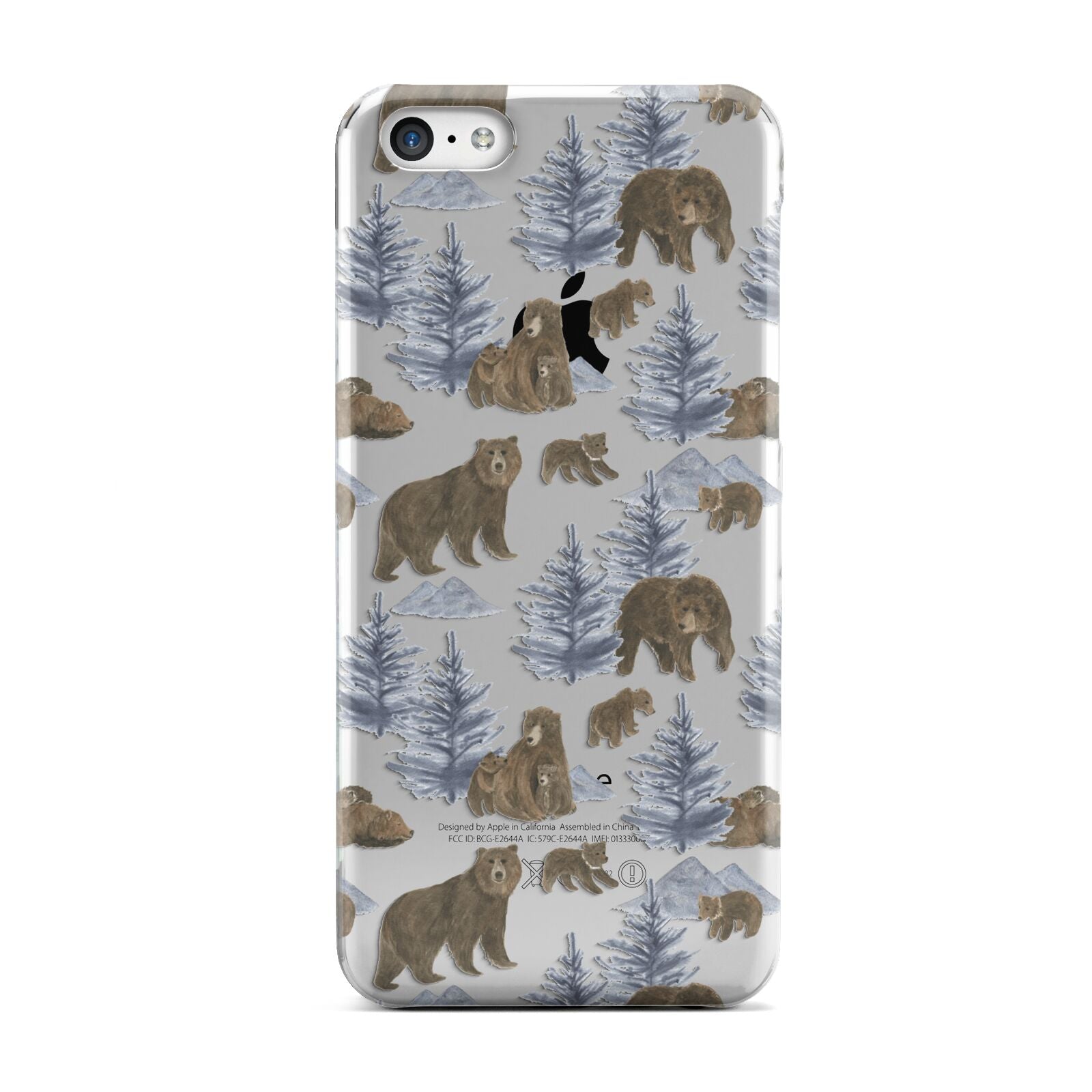 Brown Bear Apple iPhone 5c Case