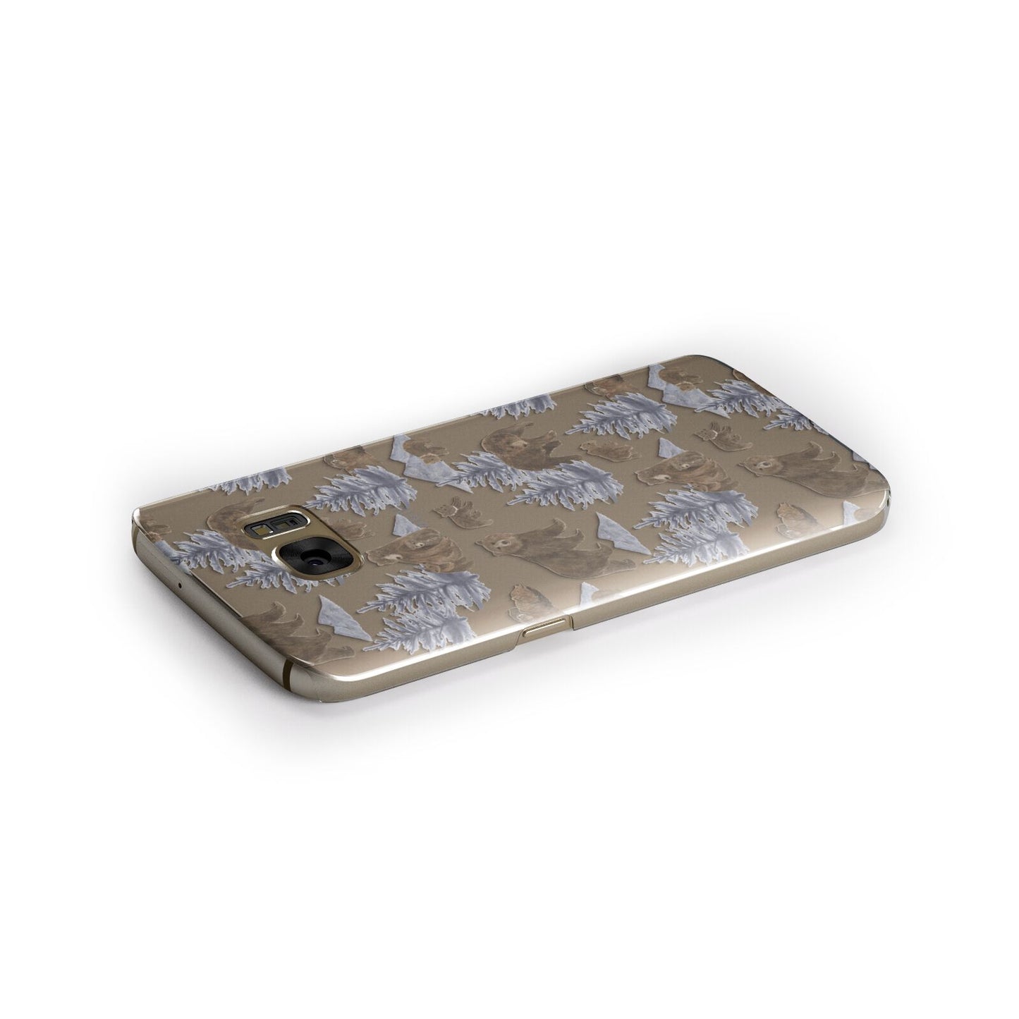 Brown Bear Samsung Galaxy Case Side Close Up
