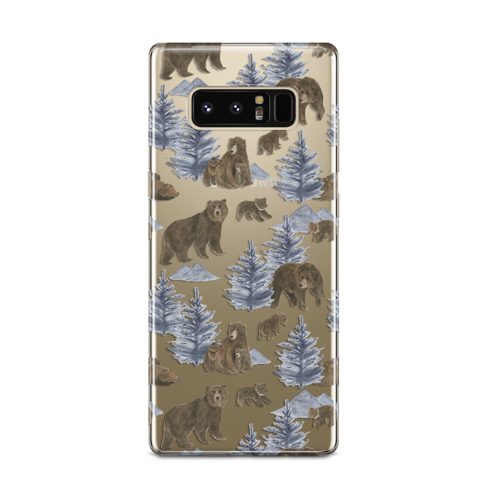 Brown Bear Samsung Galaxy Note 8 Case