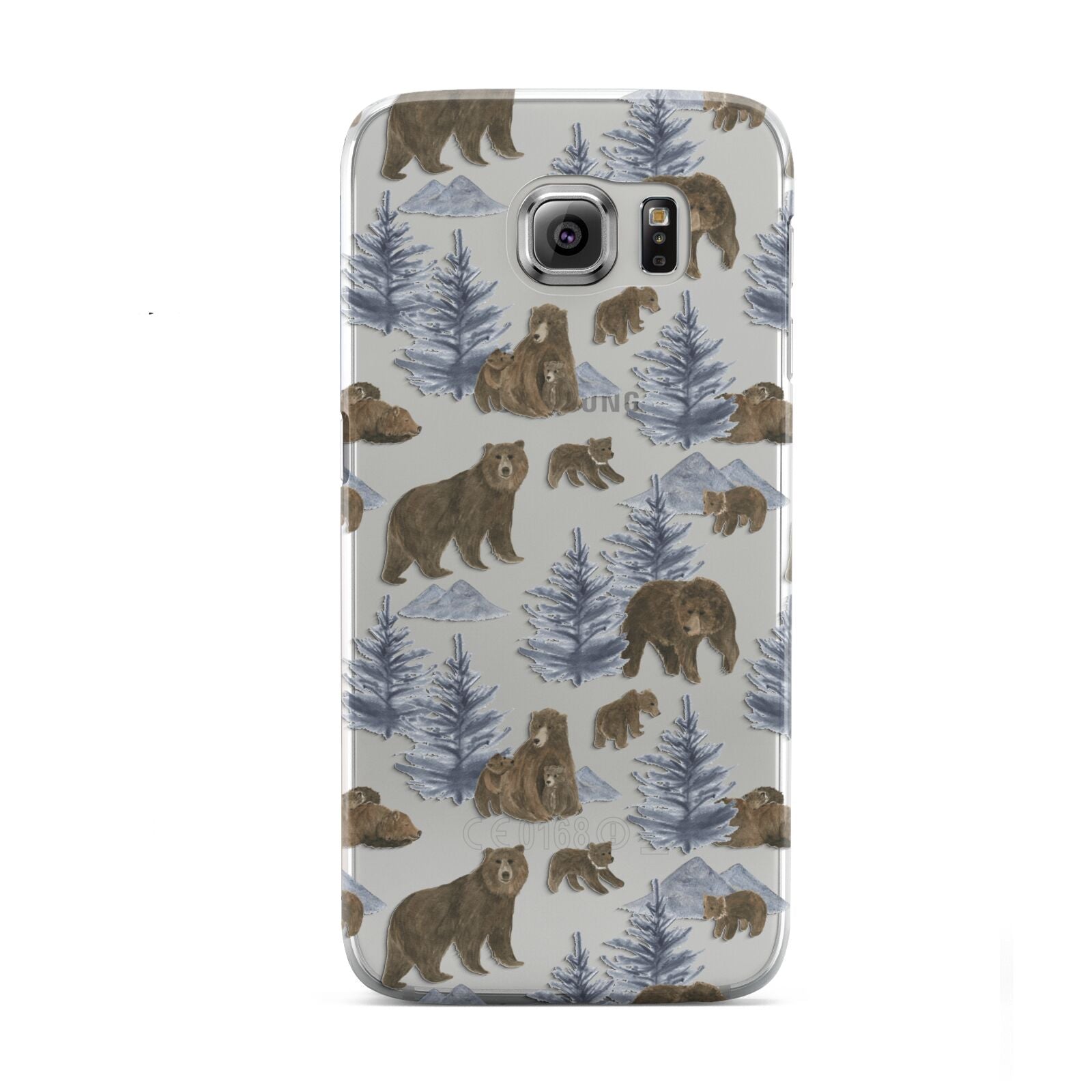 Brown Bear Samsung Galaxy S6 Case