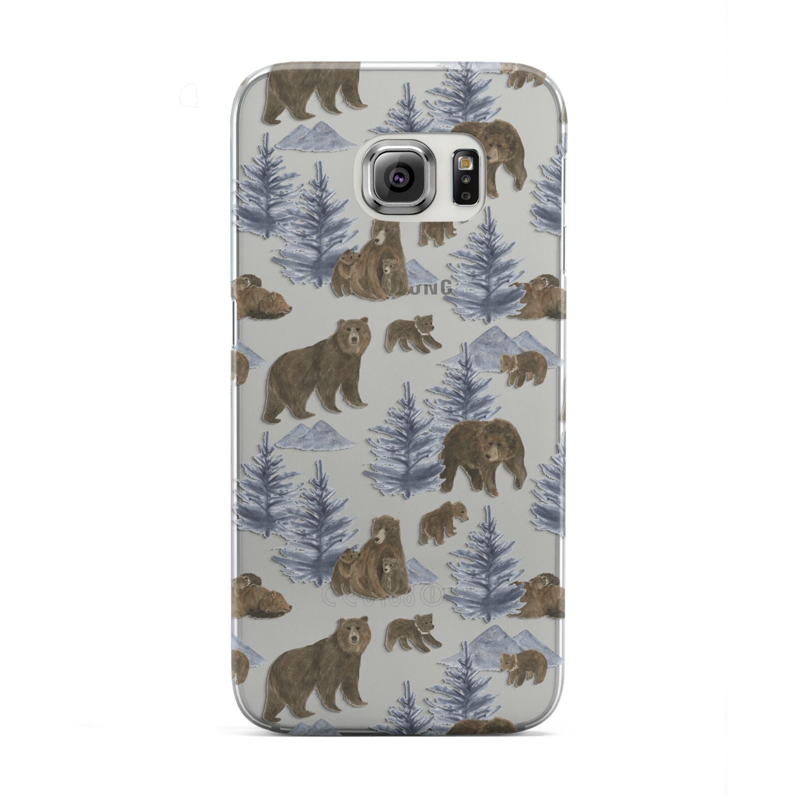 Brown Bear Samsung Galaxy S6 Edge Case