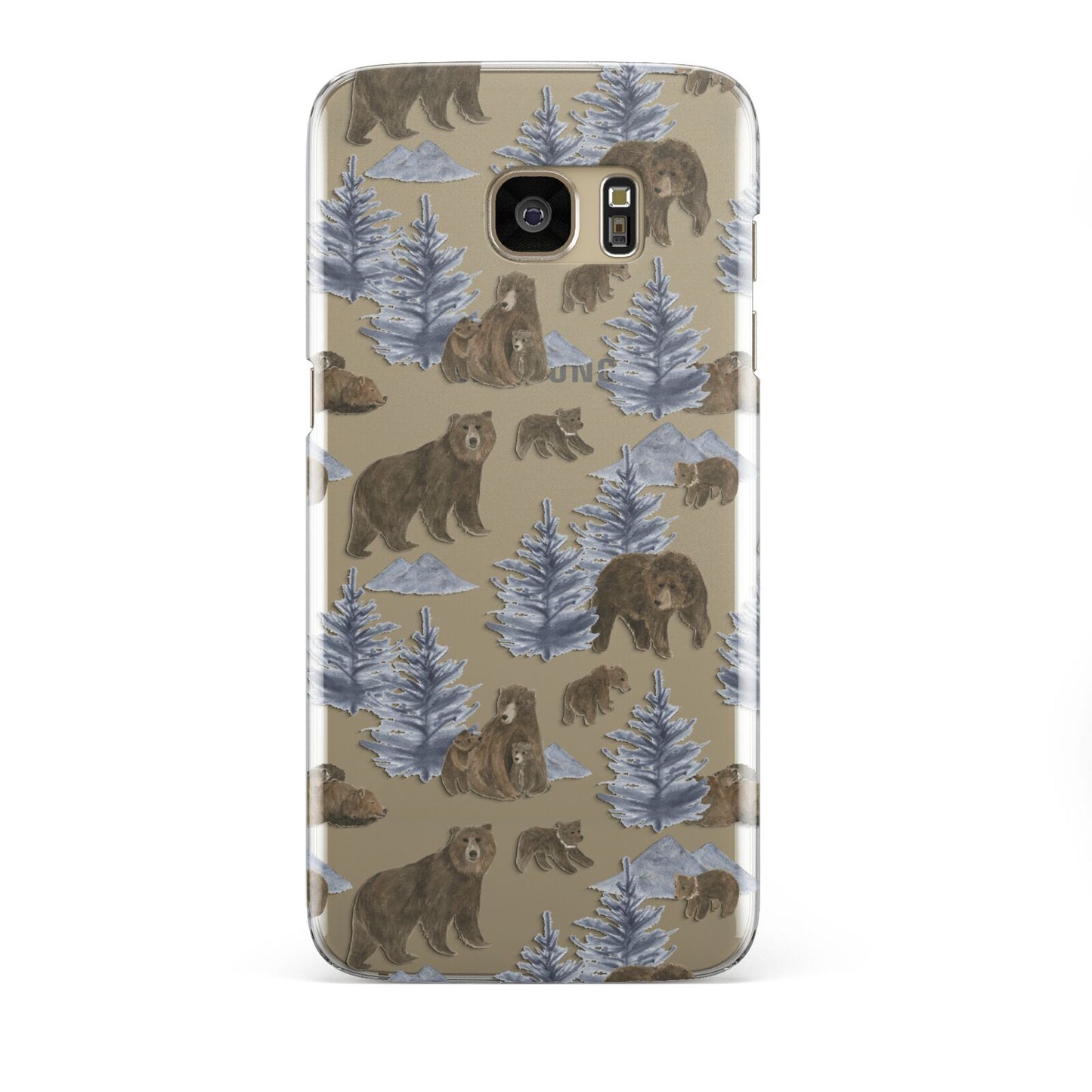 Brown Bear Samsung Galaxy S7 Edge Case