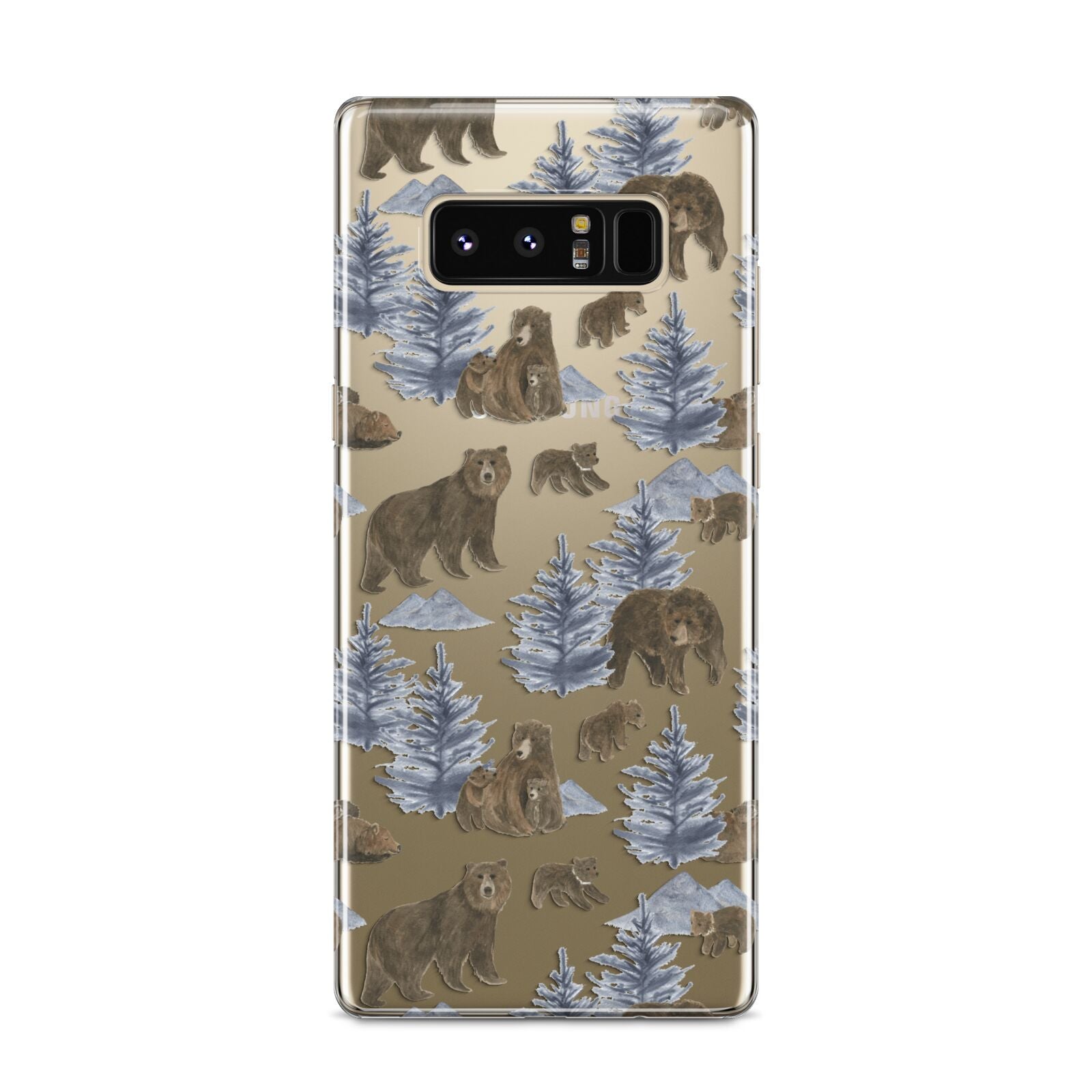 Brown Bear Samsung Galaxy S8 Case