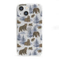 Brown Bear iPhone 13 Mini Clear Bumper Case