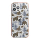 Brown Bear iPhone 13 Pro Max TPU Impact Case with Pink Edges
