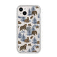 Brown Bear iPhone 14 Plus Clear Tough Case Starlight