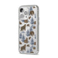 Brown Bear iPhone 14 Pro Max Clear Tough Case Silver Angled Image