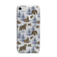 Brown Bear iPhone 7 Bumper Case on Silver iPhone