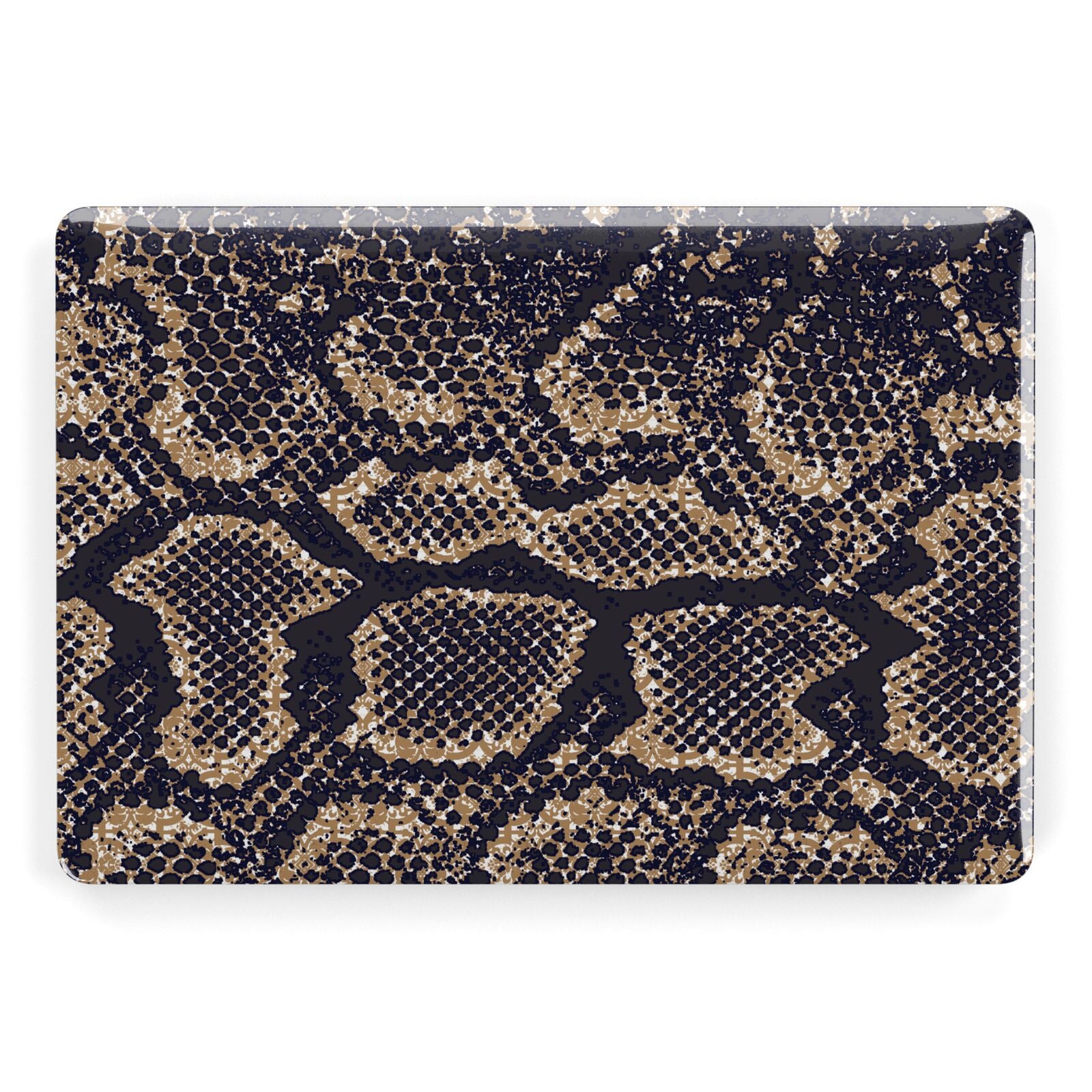 Brown Snakeskin Apple MacBook Case