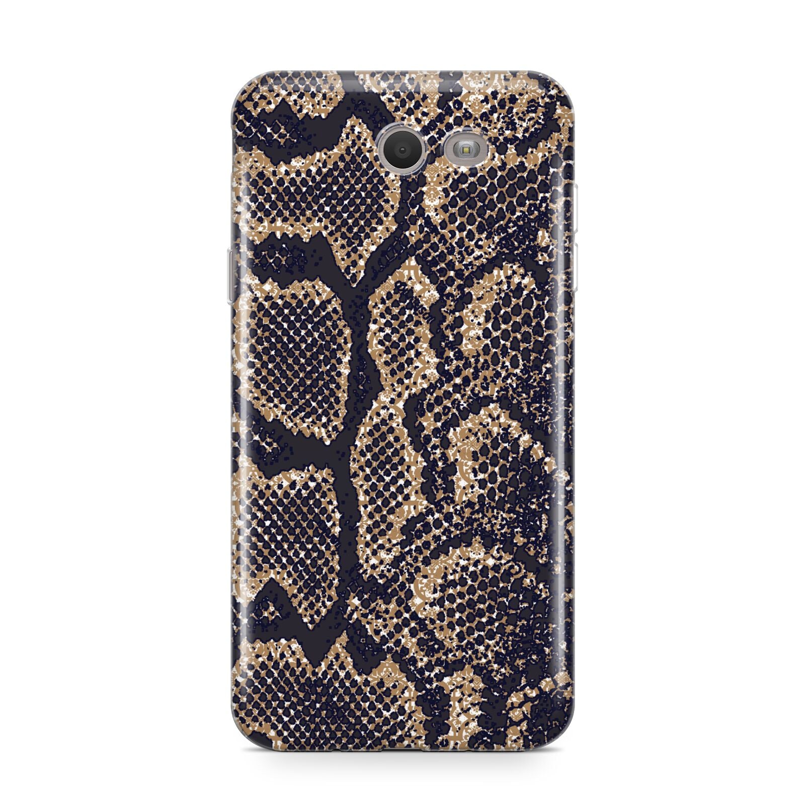 Brown Snakeskin Samsung Galaxy J7 2017 Case