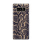 Brown Snakeskin Samsung Galaxy Note 8 Case
