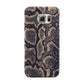 Brown Snakeskin Samsung Galaxy S6 Edge Case