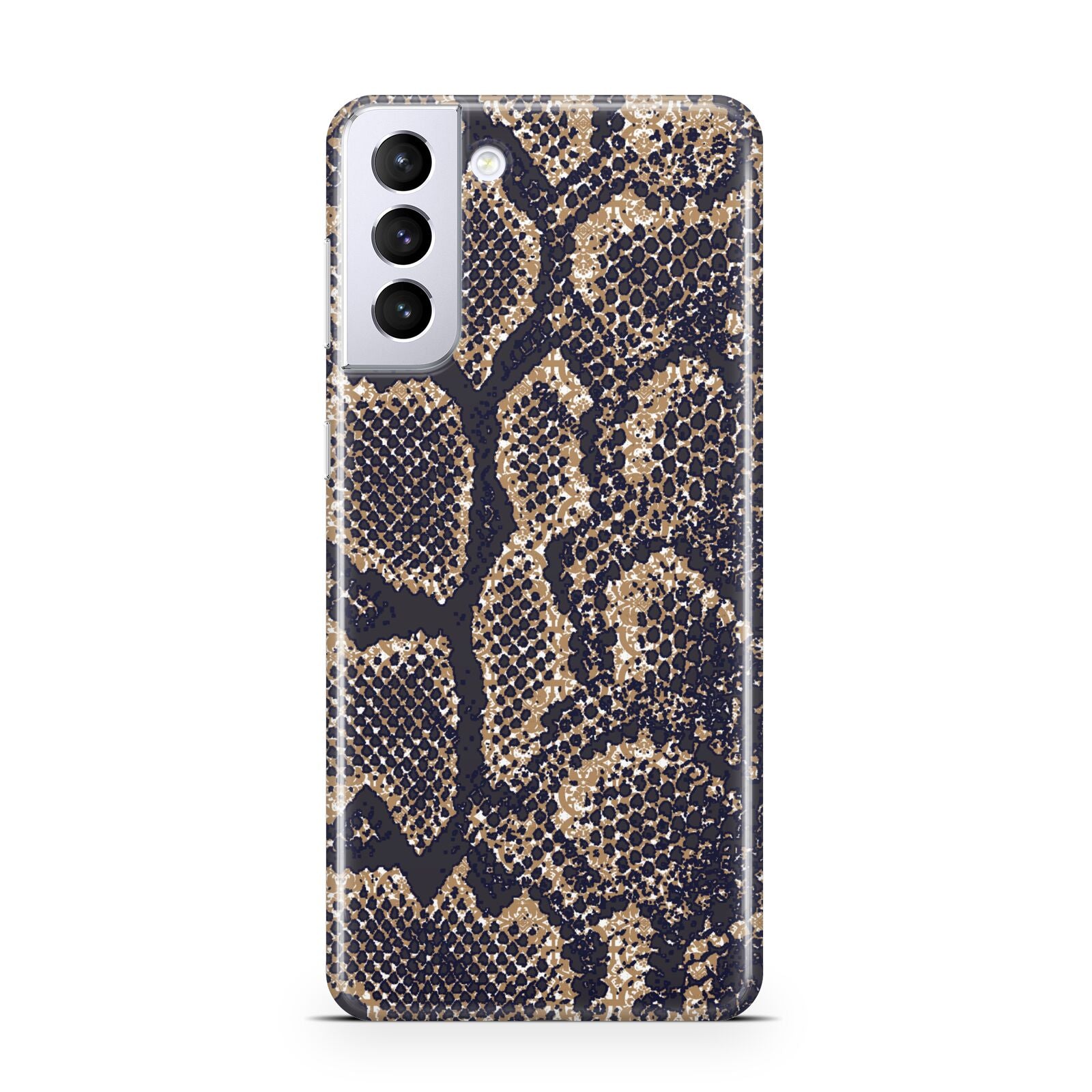 Brown Snakeskin Samsung S21 Plus Phone Case