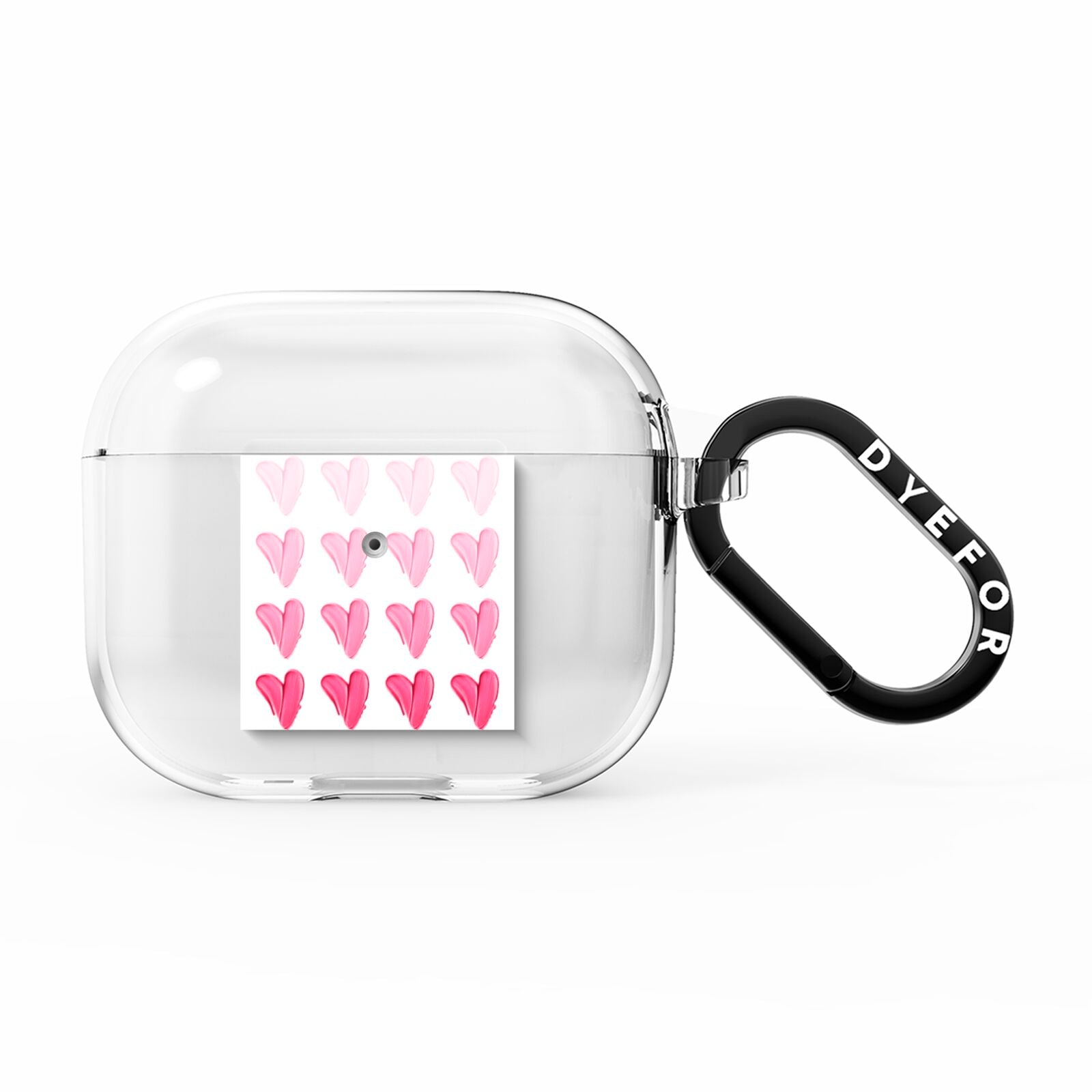Brushstroke Heart AirPods Clear Case 3rd Gen