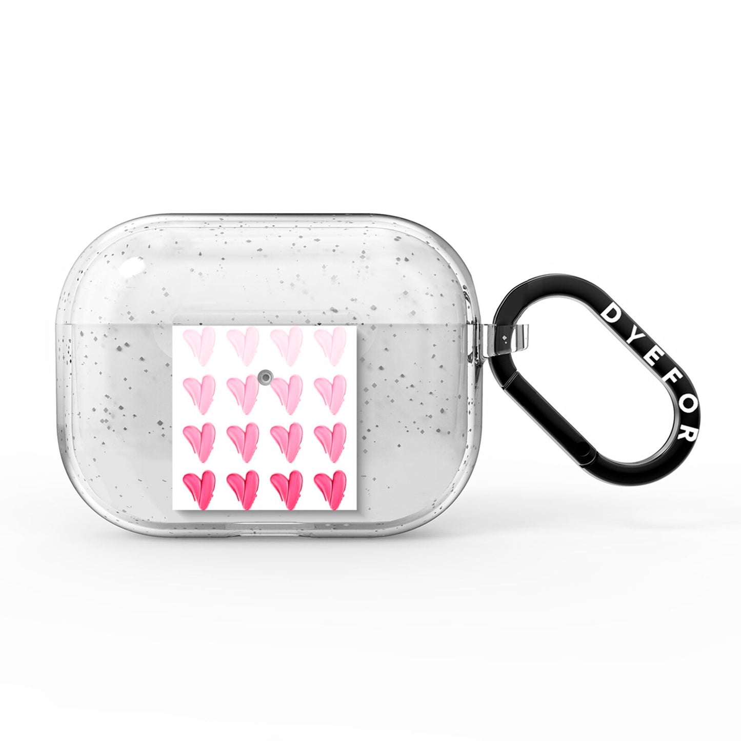 Brushstroke Heart AirPods Pro Glitter Case