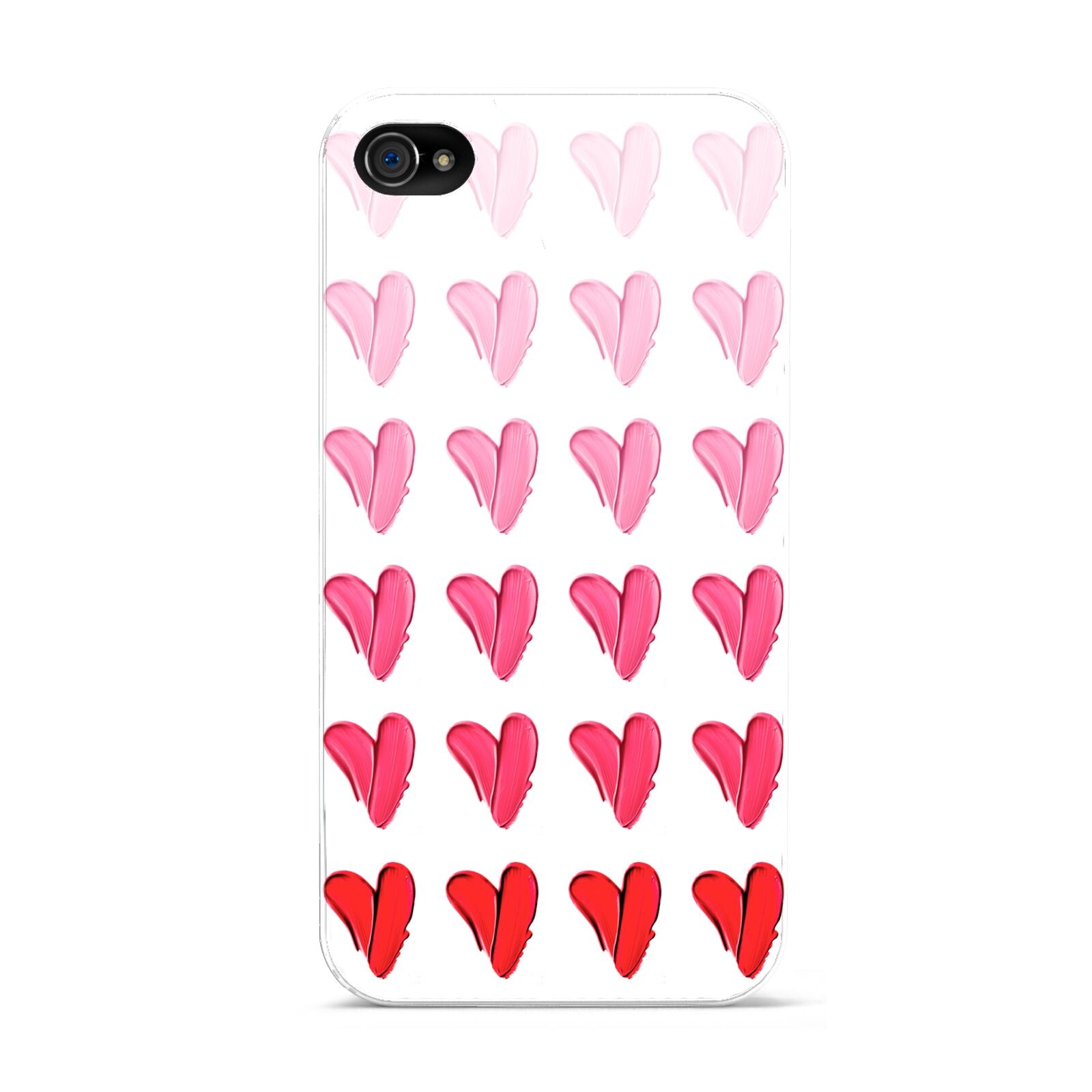 Brushstroke Heart Apple iPhone 4s Case
