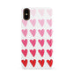 Brushstroke Heart Apple iPhone XS 3D Snap Case